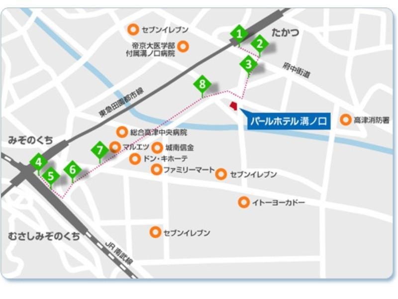 Pearl Hotel Mizonokuchi Кавасаки Экстерьер фото